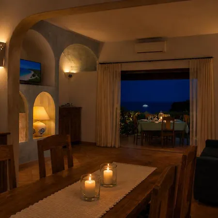 Big Pevero Sea View House 6 Two Bedrooms Feriehus *
